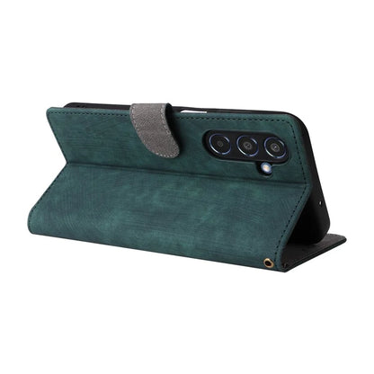 For Samsung Galaxy M35 5G Case with Strap RFID Blocking Leather Flip Phone Cover