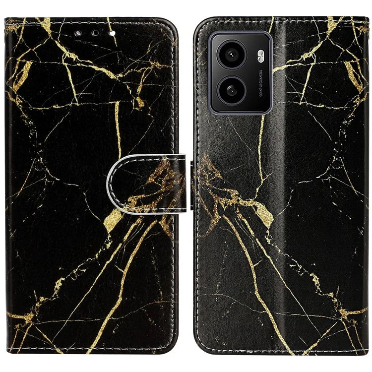 For HMD Pulse / Pulse+ Shockproof Case Pattern PU Leather Flip Phone Cover