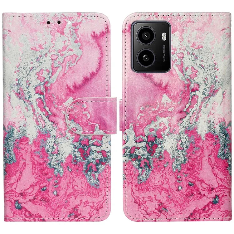 For HMD Pulse / Pulse+ Shockproof Case Pattern PU Leather Flip Phone Cover