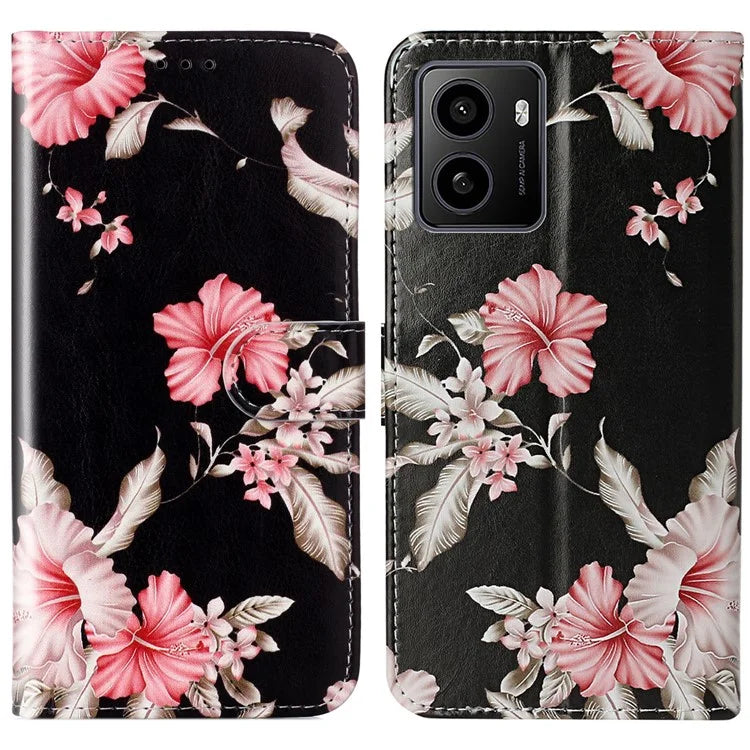 For HMD Pulse / Pulse+ Shockproof Case Pattern PU Leather Flip Phone Cover