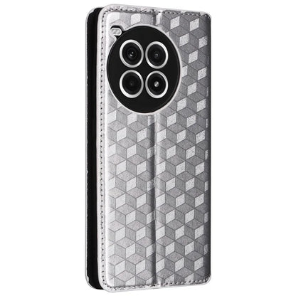 For OnePlus Ace 3 Pro 5G Case Wallet Stand Rhombus Leather Phone Cover