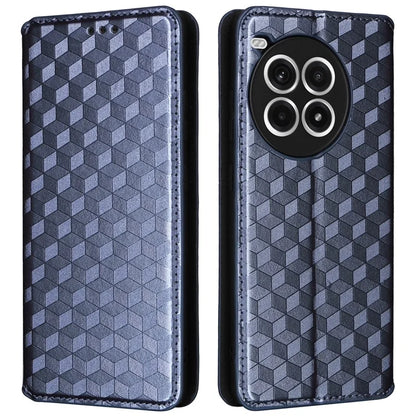 For OnePlus Ace 3 Pro 5G Case Wallet Stand Rhombus Leather Phone Cover