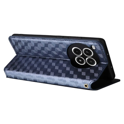 For OnePlus Ace 3 Pro 5G Case Wallet Stand Rhombus Leather Phone Cover