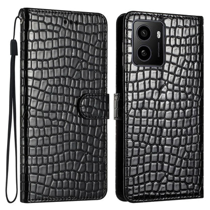 For HMD Pulse / Pulse+ Stand Case Classic Crocodile Pattern PU Leather Phone Cover