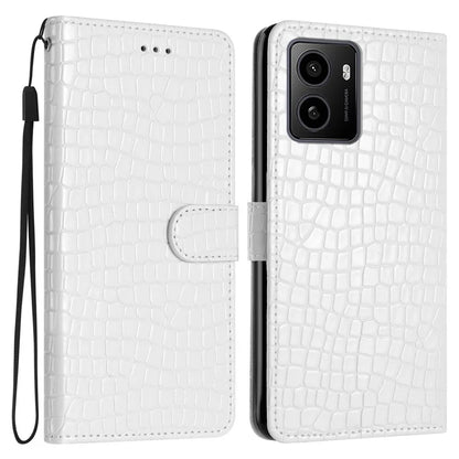 For HMD Pulse / Pulse+ Stand Case Classic Crocodile Pattern PU Leather Phone Cover