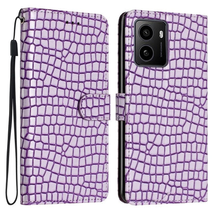 For HMD Pulse / Pulse+ Stand Case Classic Crocodile Pattern PU Leather Phone Cover