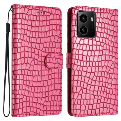 For HMD Pulse / Pulse+ Stand Case Classic Crocodile Pattern PU Leather Phone Cover