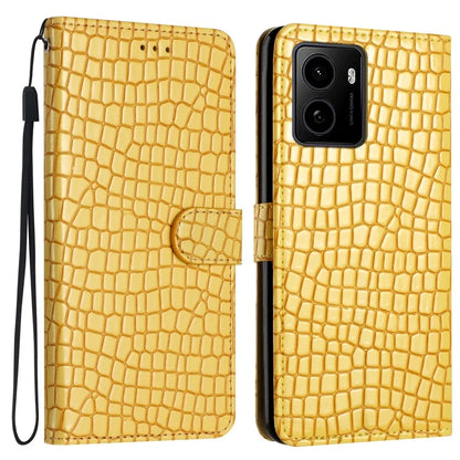 For HMD Pulse / Pulse+ Stand Case Classic Crocodile Pattern PU Leather Phone Cover