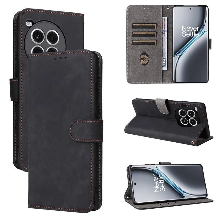 For OnePlus Ace 3 Pro 5G Case RFID Blocking Wallet Stand Leather Phone Cover