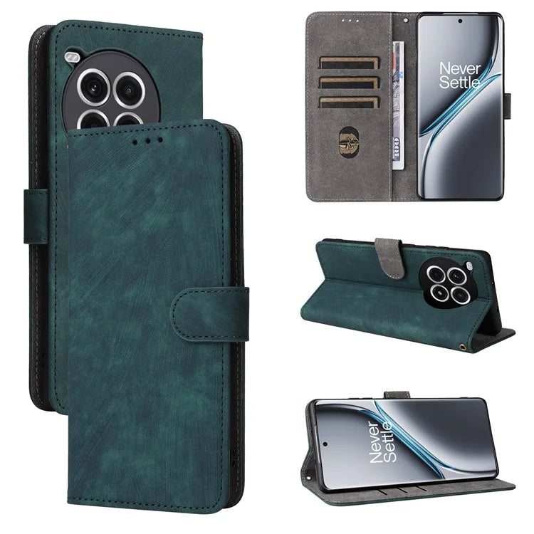 For OnePlus Ace 3 Pro 5G Case RFID Blocking Wallet Stand Leather Phone Cover
