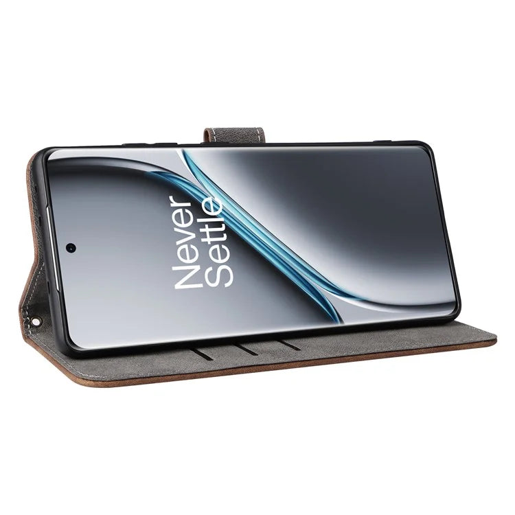 For OnePlus Ace 3 Pro 5G Case RFID Blocking Wallet Stand Leather Phone Cover