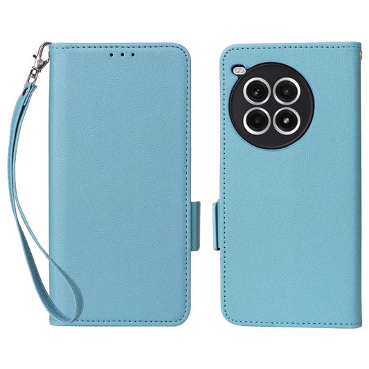 For OnePlus Ace 3 Pro 5G Case PU Leather Wallet Phone Cover Side Magnetic Clasps