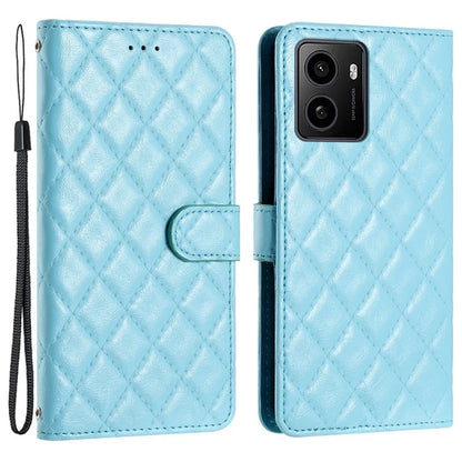 For HMD Pulse / Pulse+ Case Classic Rhombus Pattern Leather Phone Cover