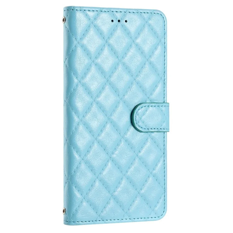For HMD Pulse / Pulse+ Case Classic Rhombus Pattern Leather Phone Cover