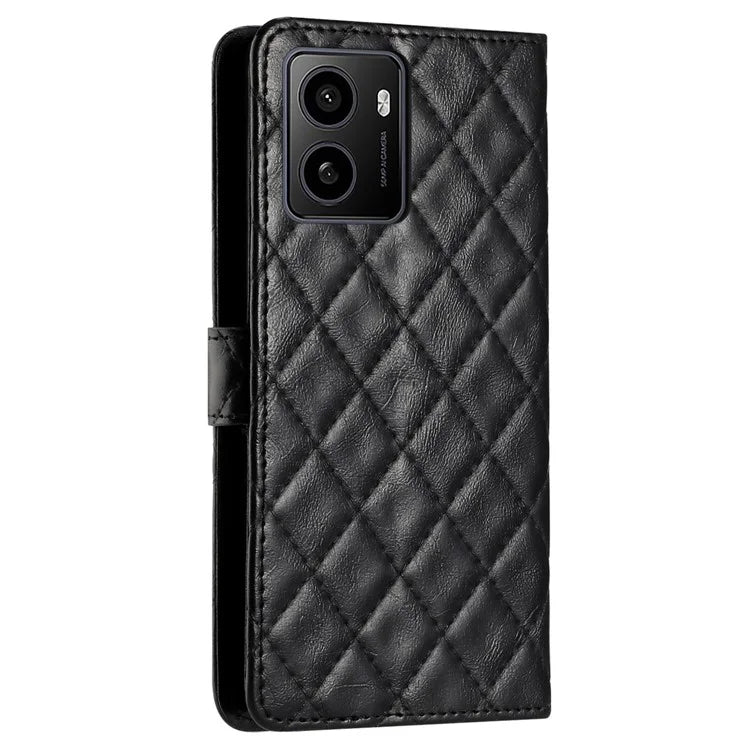For HMD Pulse / Pulse+ Case Classic Rhombus Pattern Leather Phone Cover