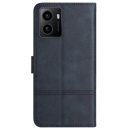 For HMD Pulse / Pulse+ Case Line Imprinted PU Leather Wallet Phone Cover
