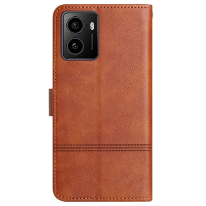 For HMD Pulse / Pulse+ Case Line Imprinted PU Leather Wallet Phone Cover