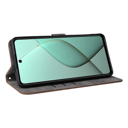 For TECNO Spark 20 Pro 5G / KJ8 Case RFID Blocking PU Leather Wallet Phone Cover
