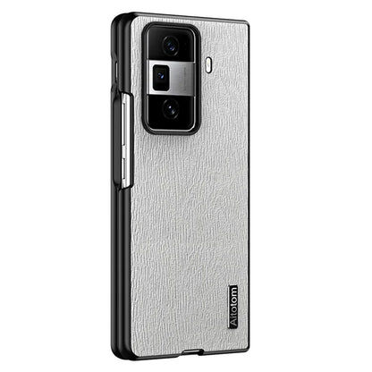 For Honor Magic Vs3 5G Case PU Leather+PC+TPU Back Phone Cover Wood Texture