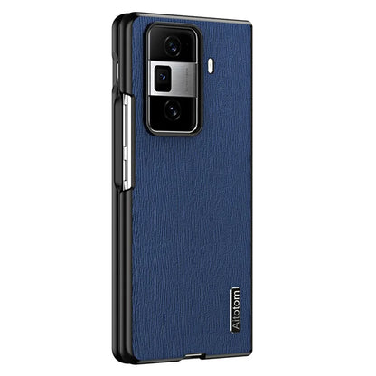 For Honor Magic Vs3 5G Case PU Leather+PC+TPU Back Phone Cover Wood Texture
