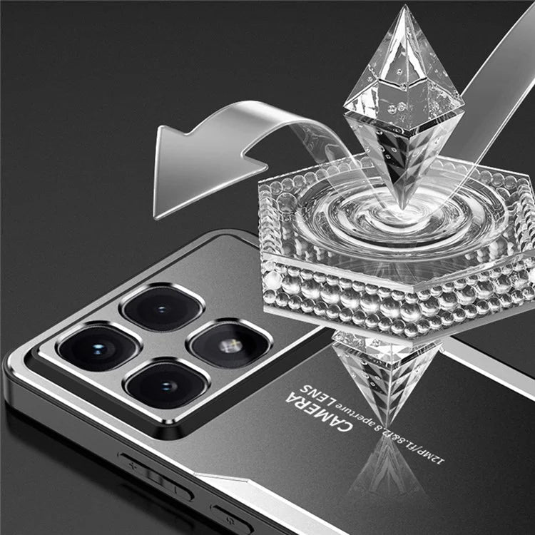 For Xiaomi Redmi K70 Ultra Case Aluminium Alloy+TPU+PC Phone Cover