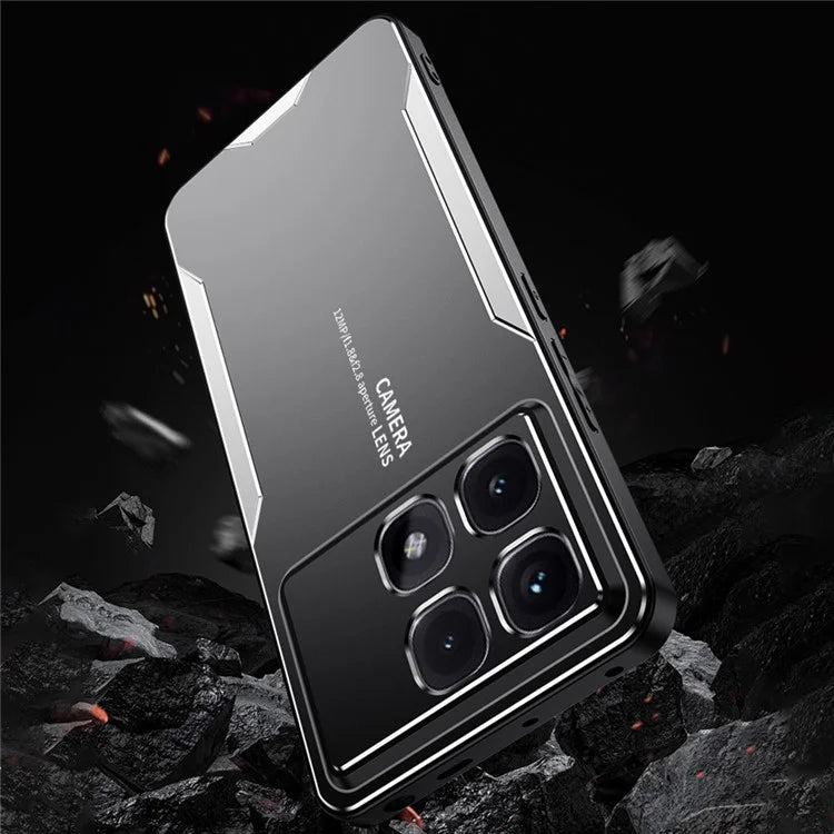 For Xiaomi Redmi K70 Ultra Case Aluminium Alloy+TPU+PC Phone Cover