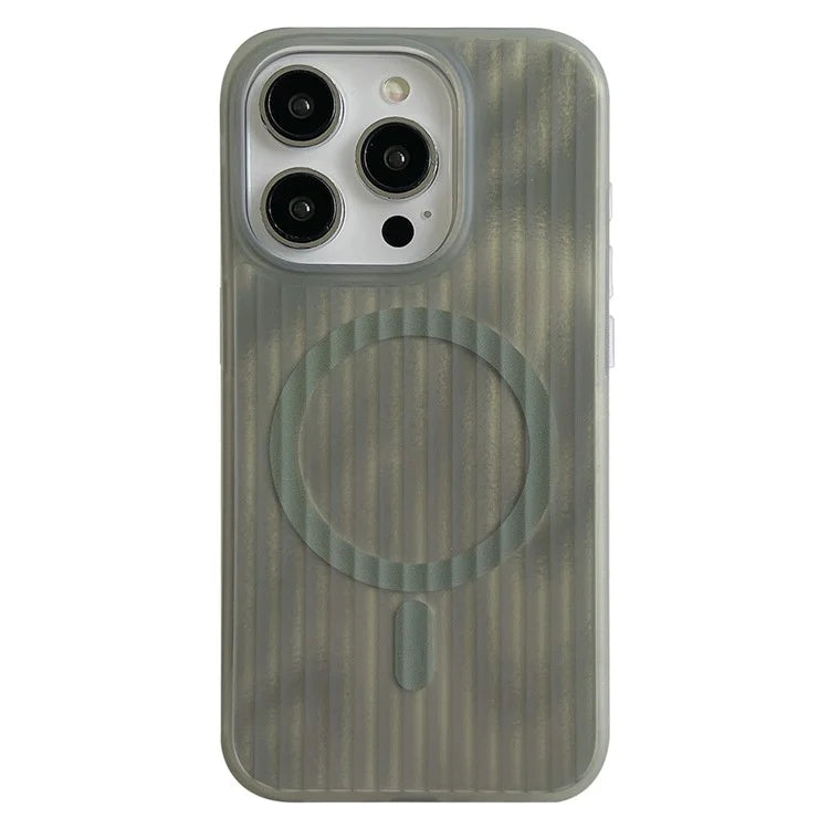 For iPhone 13 Pro Max Case Compatible with MagSafe Skin-Friendly Touch PC+TPU Phone Cover