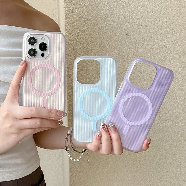 For iPhone 14 Pro Max Case Compatible with MagSafe Drop Protection PC+TPU Phone Cover