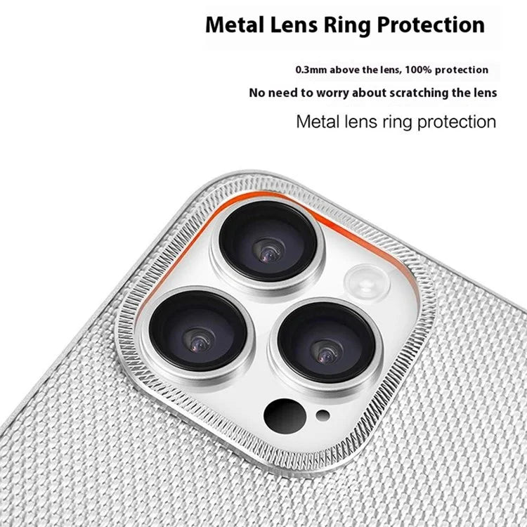 KST DESIGN For iPhone 13 Pro Max Case PC+TPU Heat Dissipation Phone Cover