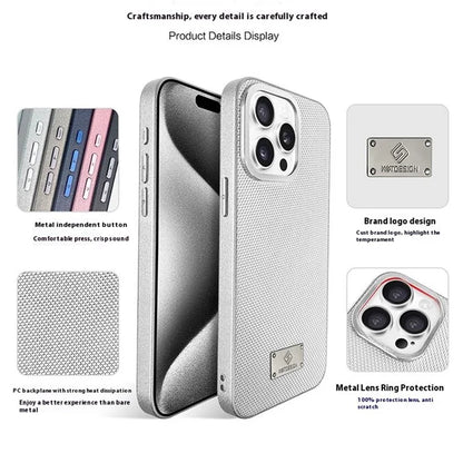 KST DESIGN For iPhone 13 Pro Max Case PC+TPU Heat Dissipation Phone Cover