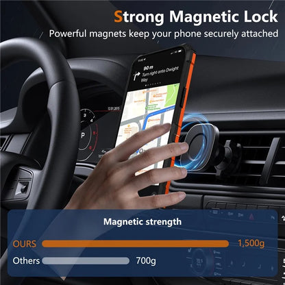 For iPhone 13 Case Compatible with MagSafe Rotary Kickstand Anti-Drop TPU+PC Phone Cover