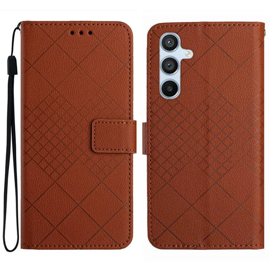 HT06 For Samsung Galaxy A16 5G Wallet Case PU Leather Flip Folio Phone Cover