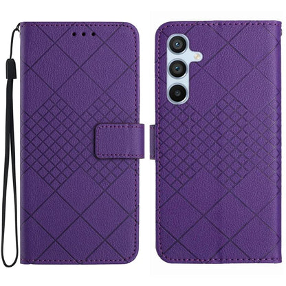 HT06 For Samsung Galaxy A16 5G Wallet Case PU Leather Flip Folio Phone Cover