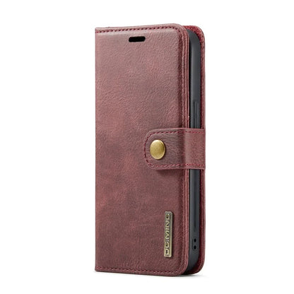 DG.MING for iPhone 16 Pro Case Detachable Split Leather Phone Cover