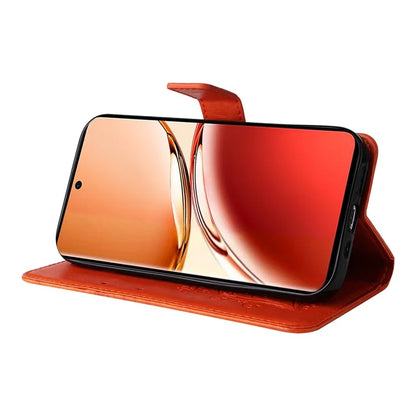 KT Imprinting Flower Series-2 For Oppo Reno12 F 4G Case Wallet Flip Leather Butterfly Phone Cover