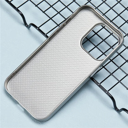X-LEVEL For iPhone 16 Pro Max Case Hard PC Shockproof Phone Cover Carbon Nano-Fiber Texture