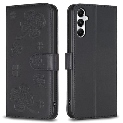 For Samsung Galaxy A16 5G Case Clover Pattern Wallet Stand View Leather Phone Cover