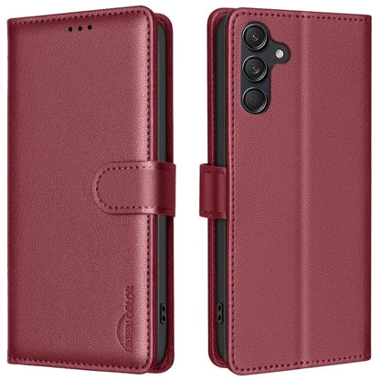 BINFEN COLOR BF32 For Samsung Galaxy A16 5G Leather Case Wallet RFID Blocking Phone Cover