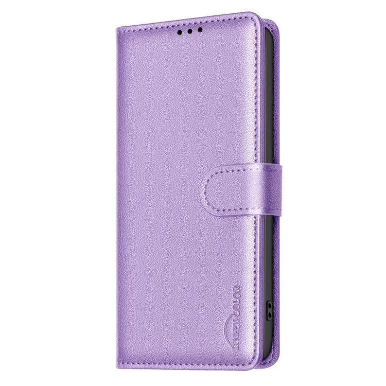 BINFEN COLOR BF32 For Samsung Galaxy A16 5G Leather Case Wallet RFID Blocking Phone Cover