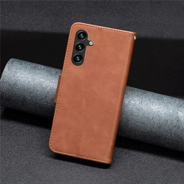 For Samsung Galaxy A16 5G Case Shockproof PU Leather Cover with Wallet Card Slots