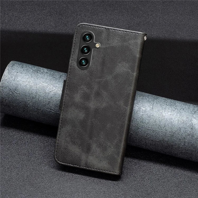 For Samsung Galaxy A16 5G Case Shockproof PU Leather Cover with Wallet Card Slots