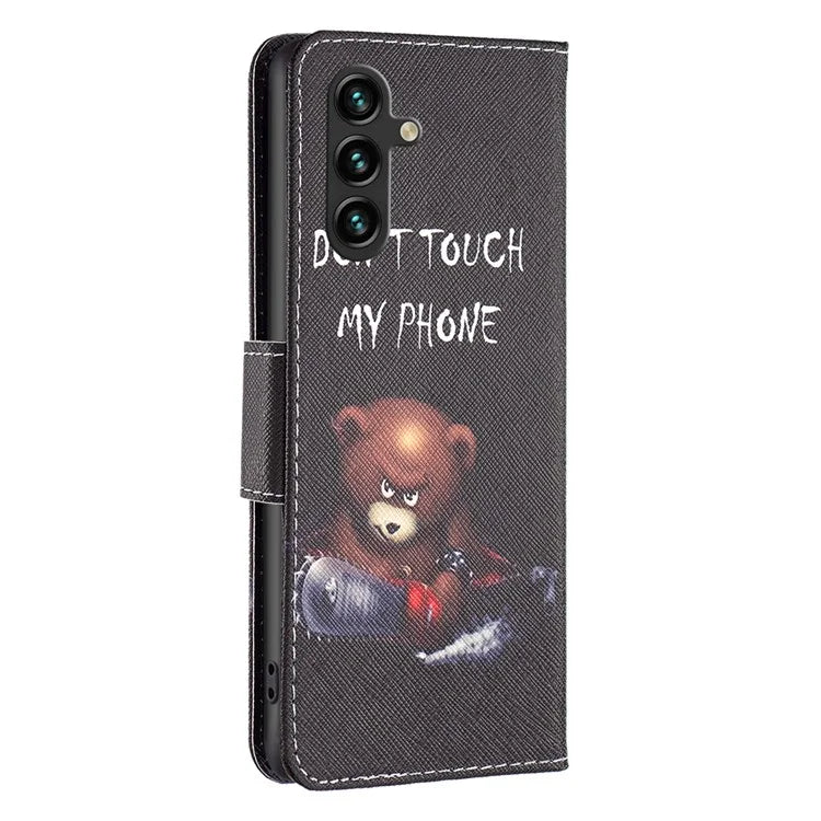 For Samsung Galaxy A16 5G Wallet Case Pattern Print Phone Leather Cover