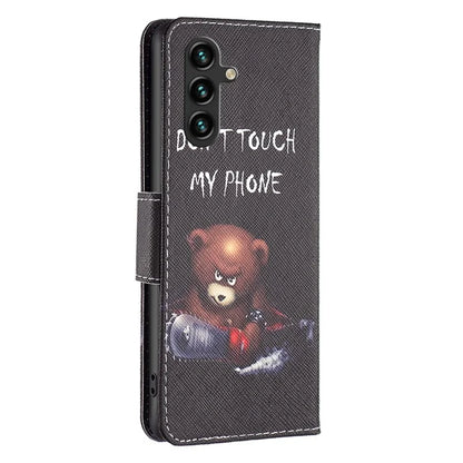 For Samsung Galaxy A16 5G Wallet Case Pattern Print Phone Leather Cover