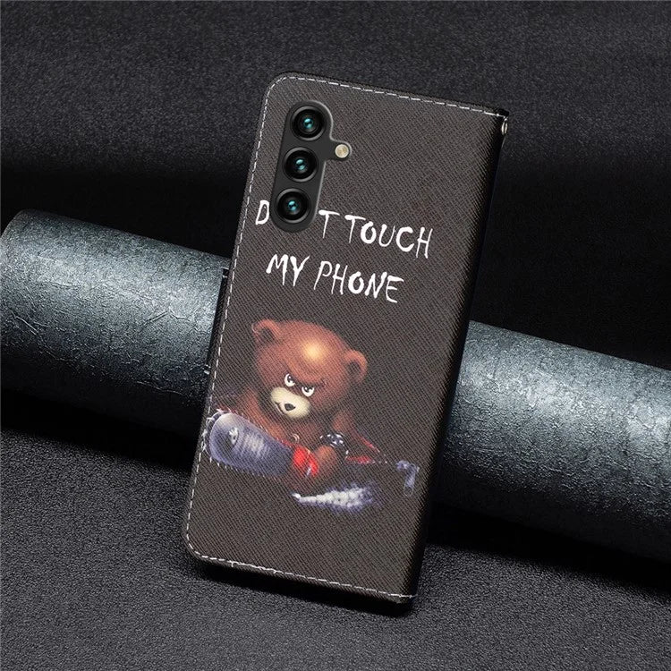 For Samsung Galaxy A16 5G Wallet Case Pattern Print Phone Leather Cover