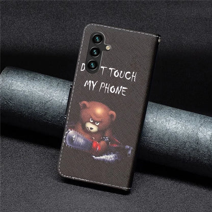 For Samsung Galaxy A16 5G Wallet Case Pattern Print Phone Leather Cover