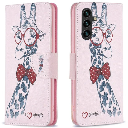 For Samsung Galaxy A16 5G Wallet Case Pattern Print Phone Leather Cover