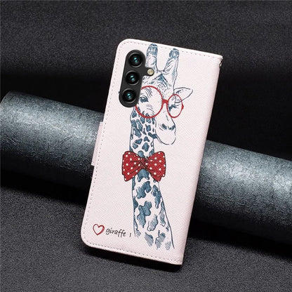 For Samsung Galaxy A16 5G Wallet Case Pattern Print Phone Leather Cover
