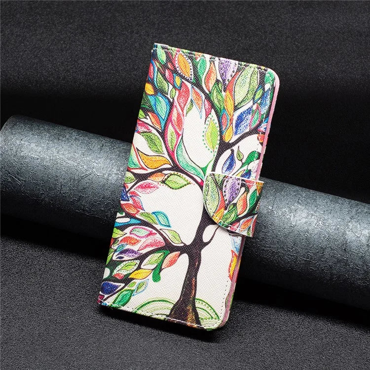 For Samsung Galaxy A16 5G Wallet Case Pattern Print Phone Leather Cover