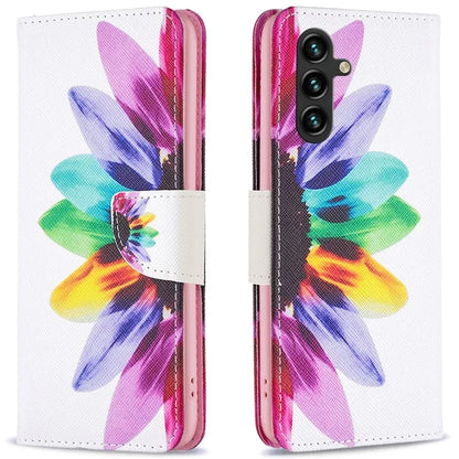 For Samsung Galaxy A16 5G Wallet Case Pattern Print Phone Leather Cover