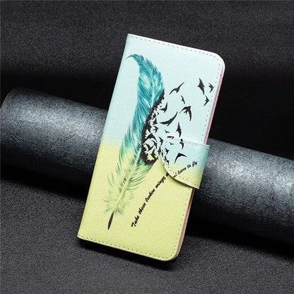 For Samsung Galaxy A16 5G Wallet Case Pattern Print Phone Leather Cover